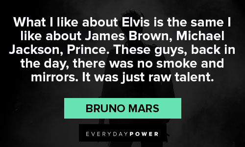 Random Bruno Mars quotes
