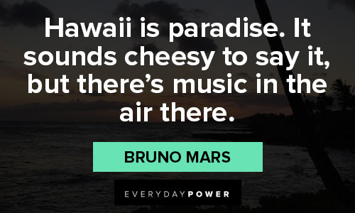 Positive Bruno Mars quotes