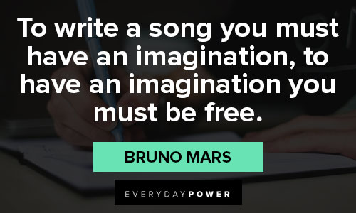 Funny Bruno Mars quotes