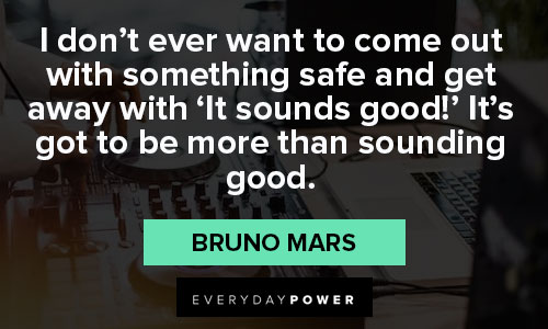 Meaningful Bruno Mars quotes for Instagram