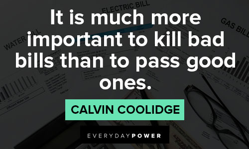 Calvin Coolidge quotes about government, politics, and the economy