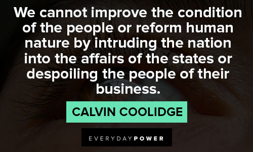 Quotes and Saying Calvin Coolidge quotes 
