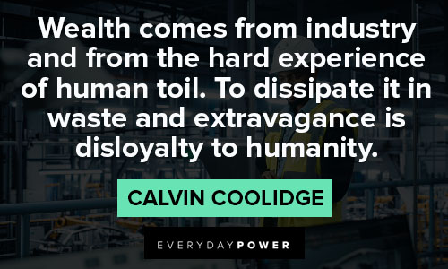 Calvin Coolidge quotes on humanity