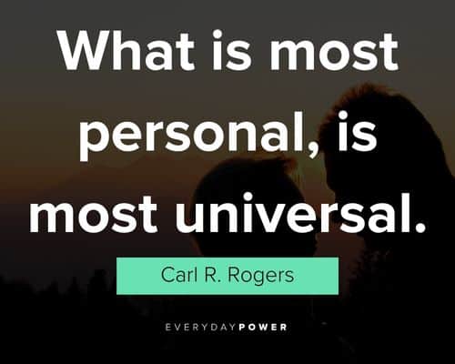Carl Rogers quotes about feelings, love, and relationships
