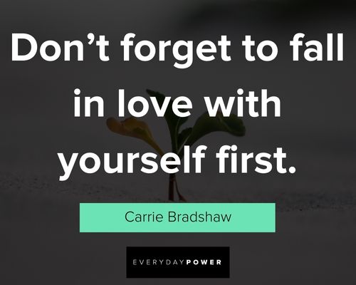 Carrie Bradshaw quotes about love and heartbreak