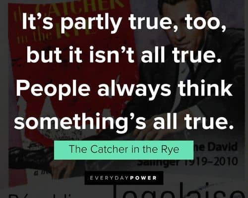 Catcher in the Rye quotes to helping others