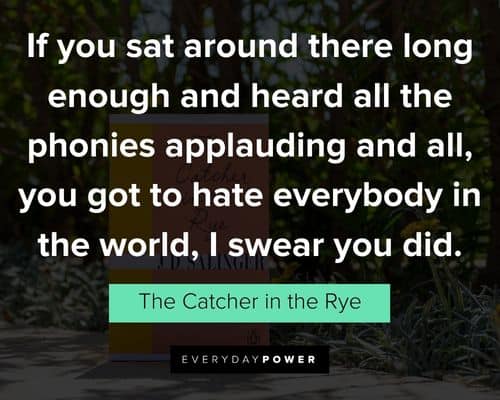 Relatable Catcher in the Rye quotes