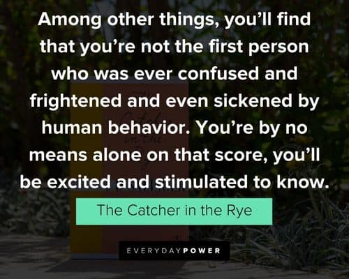 Catcher in the Rye Quotes About Existence
