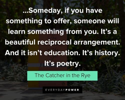 Special Catcher in the Rye quotes