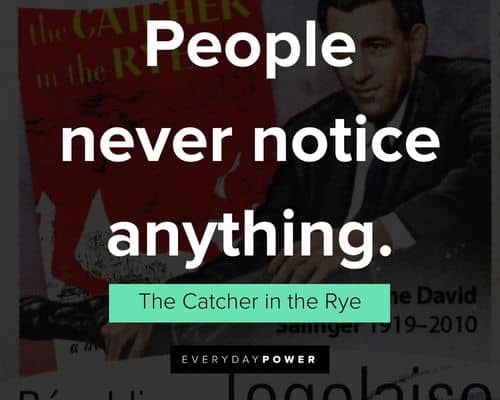 Catcher in the Rye quotes and sayings