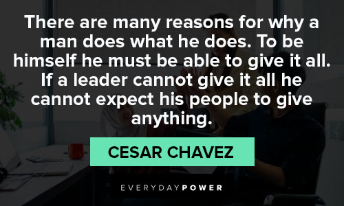  Wise Cesar Chavez quotes