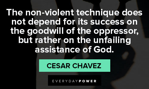 Cesar Chavez quotes on success