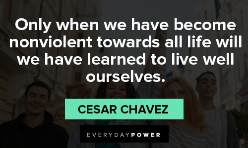Relatable Cesar Chavez quotes