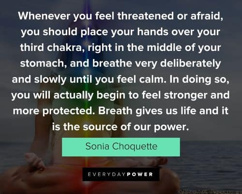 Meaningful chakra quotes