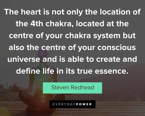 Wise and inspirational chakra quotes