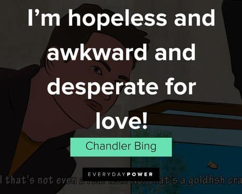 Unique Chandler Bing quotes