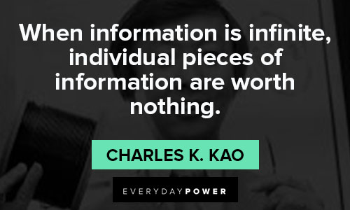 Charles K. Kao Quotes On His Education And Young Years