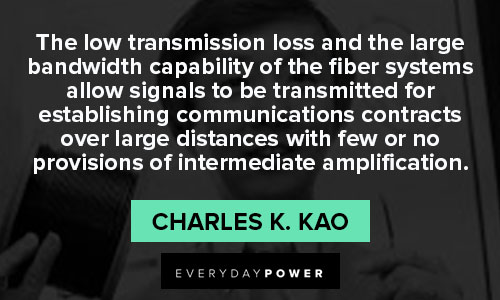 charles k. kao quotes and saying