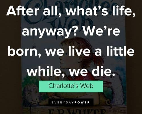 Random Charlotte’s Web quotes