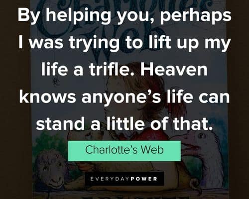 Wise Charlotte’s Web quotes