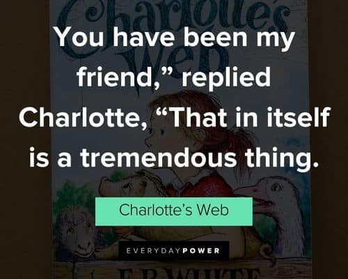 Unique Charlotte’s Web quotes