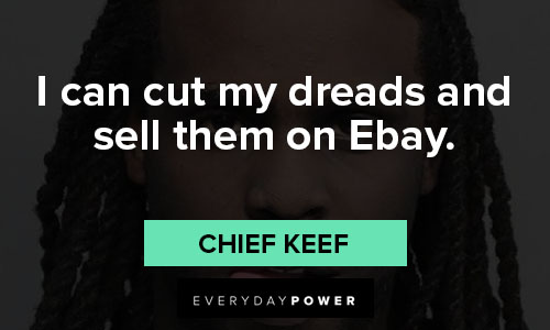 chief keef dreads cut off