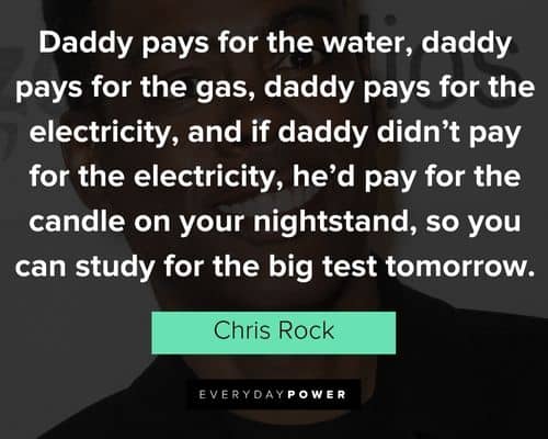 Special Chris Rock quotes