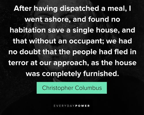 Christopher Columbus quotes and sayings