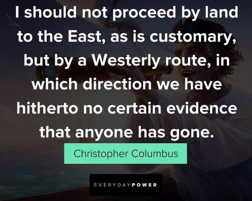 Favorite Christopher Columbus quotes