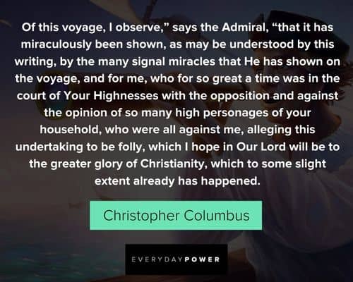 Cool Christopher Columbus quotes