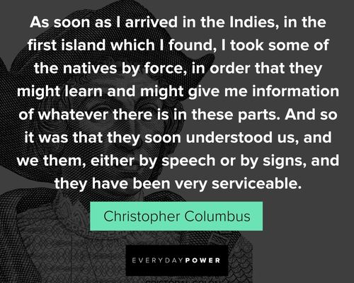 More Christopher Columbus quotes