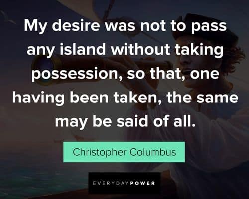 Motivational Christopher Columbus quotes