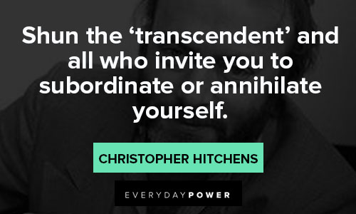 Christopher Hitchens quotes and saying