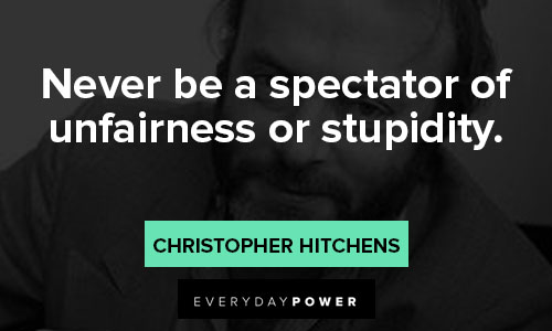 Christopher Hitchens quotes about life