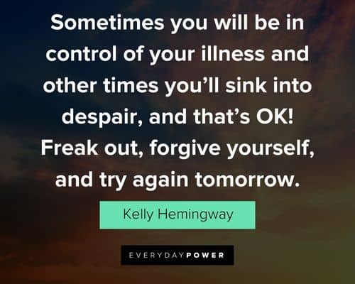 Epic chronic illness quotes