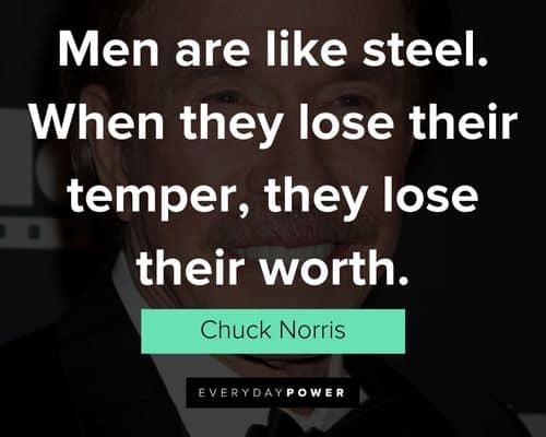 Profound Chuck Norris quotes about life in general