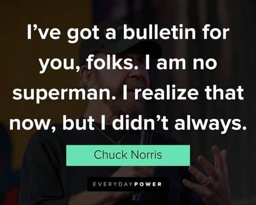 Special Chuck Norris quotes