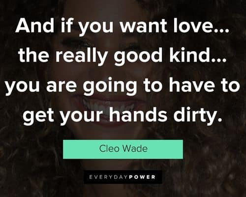 Favorite Cleo Wade quotes
