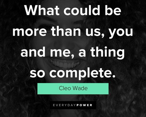 Motivational Cleo Wade quotes