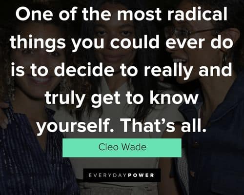 Cleo Wade quotes to inspire you