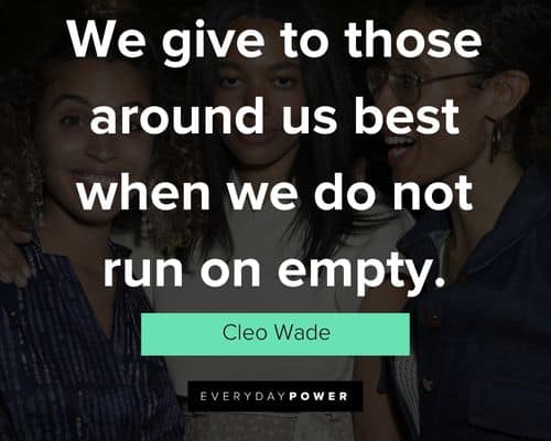 Funny Cleo Wade quotes