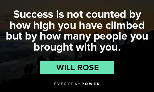 Climbing quotes about success 