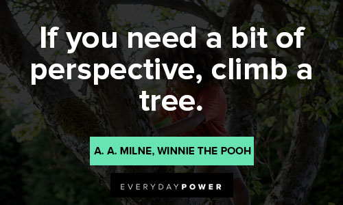 climbing quotes for if you need a bit of perspective, climb a tree