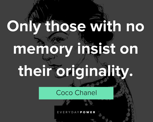 Coco Chanel Quotes on loving yourself