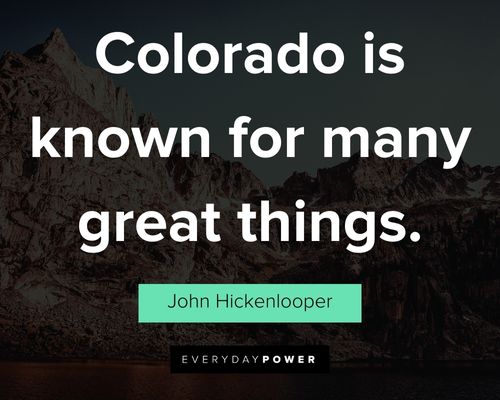 Short Colorado quotes