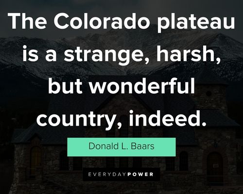 Random Colorado quotes