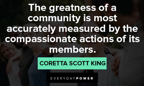 Coretta Scott King quotes about society