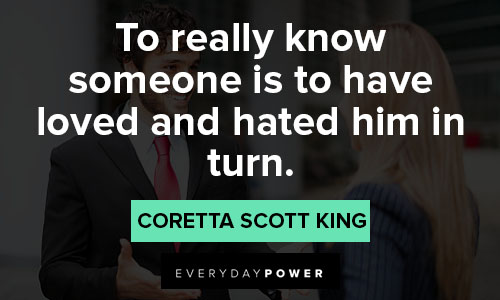 Coretta Scott King quotes on loved