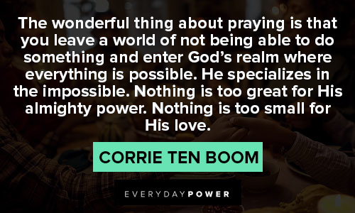 Corrie Ten Boom quotes about love