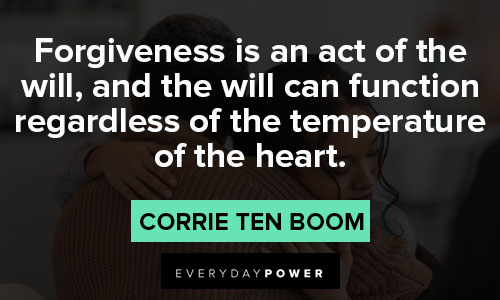Corrie Ten Boom quotes about forgiveness